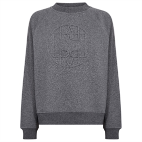 Levete Room LR-NUKA 11 Sweatshirt, Dark Grey Melange